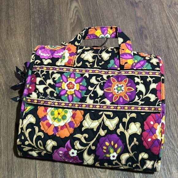 Vera Bradley Womens Multicolor Floral Allover Print Multiple Pockets Travel Bag - Picture 2 of 11